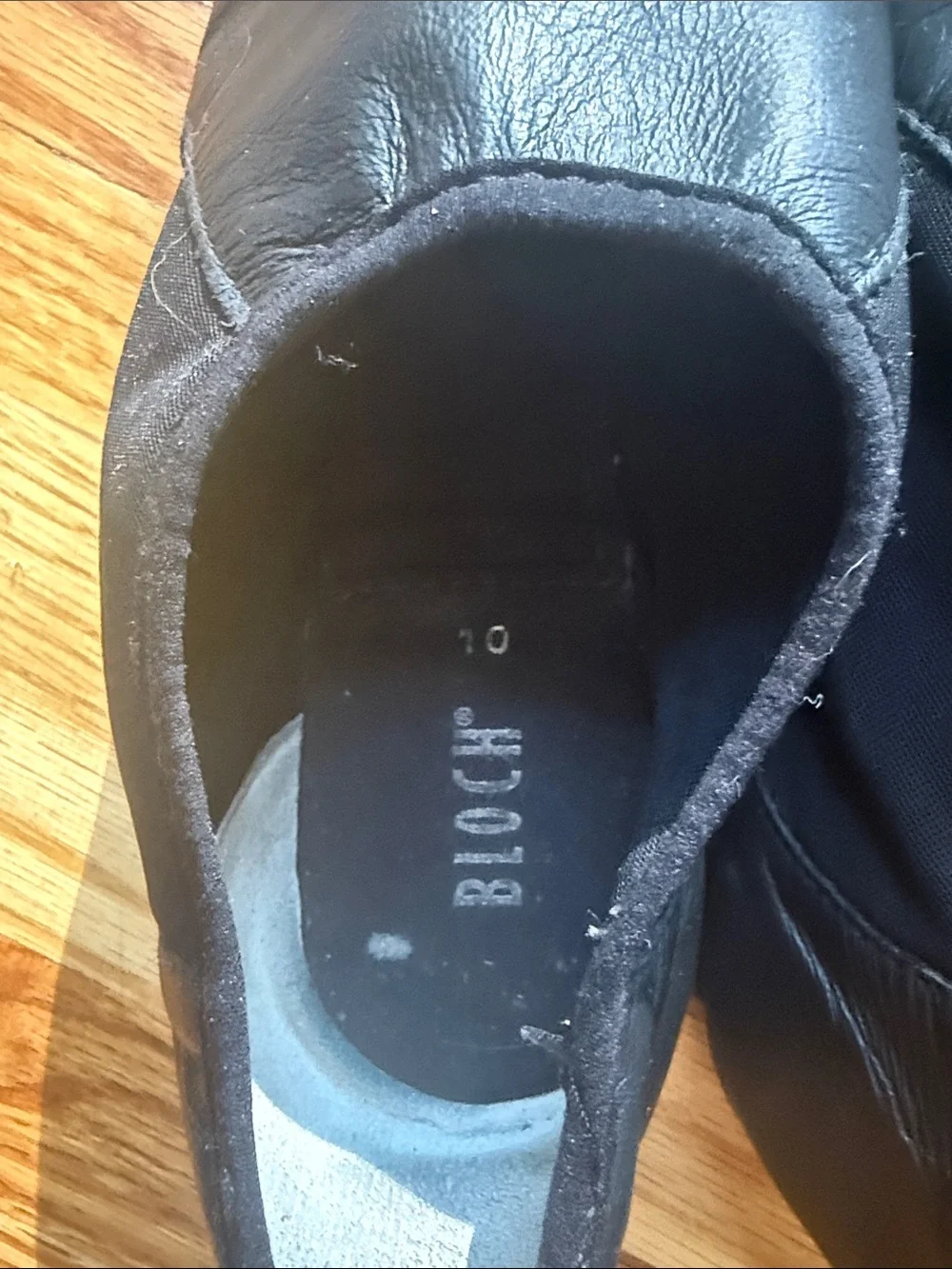 Bloch soft leather